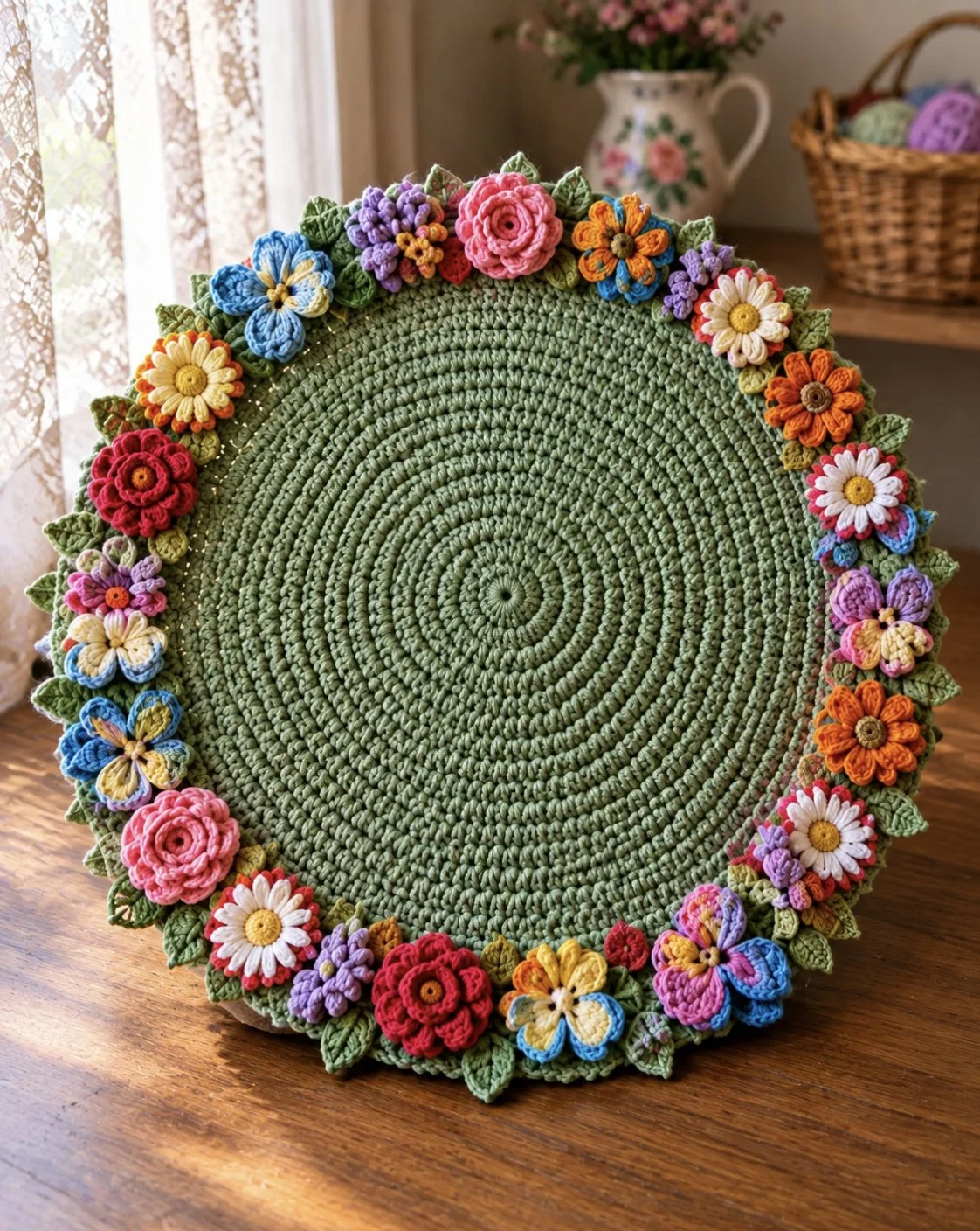 Crochet Blooming Bouquet Blanket Pattern