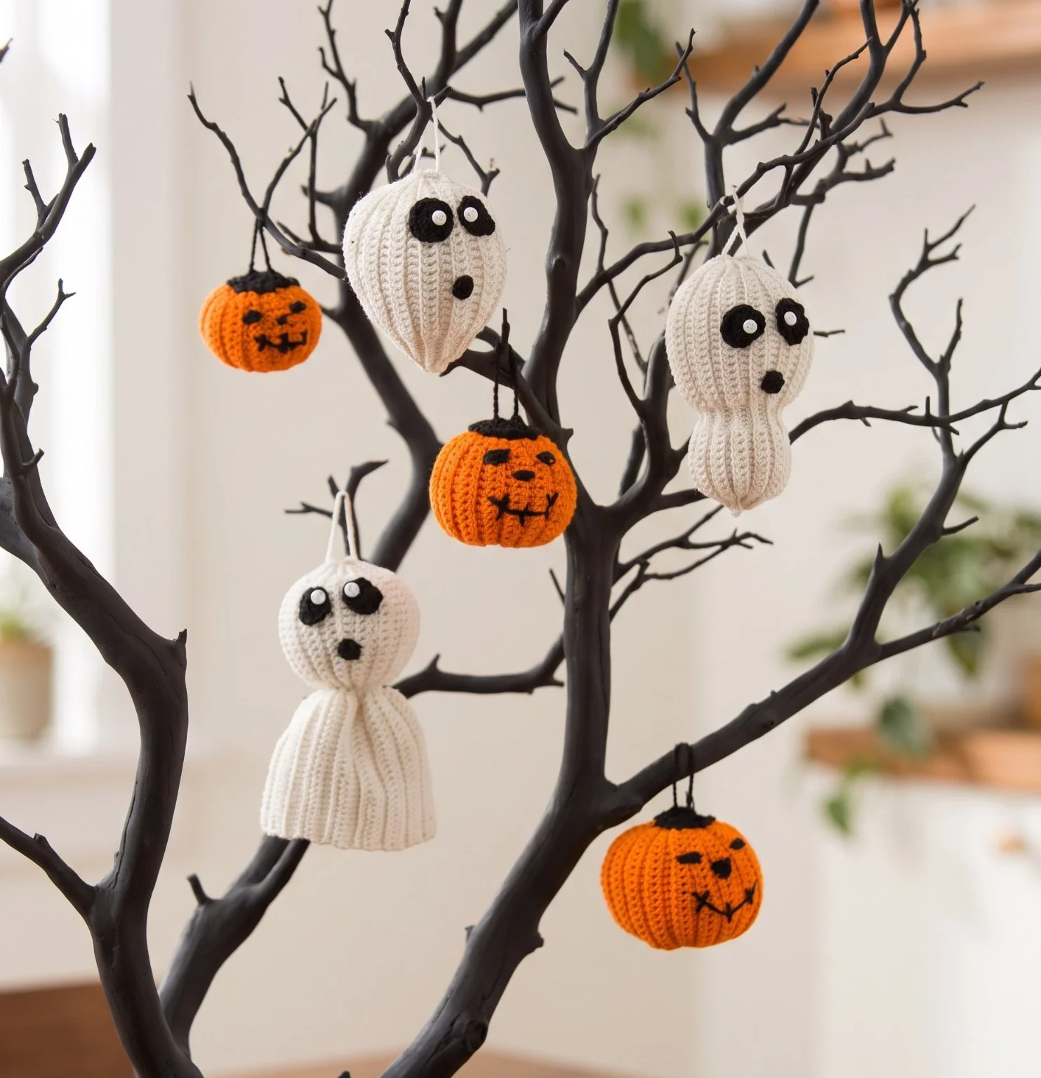 Crochet Halloween Tree of Spookiness Pattern