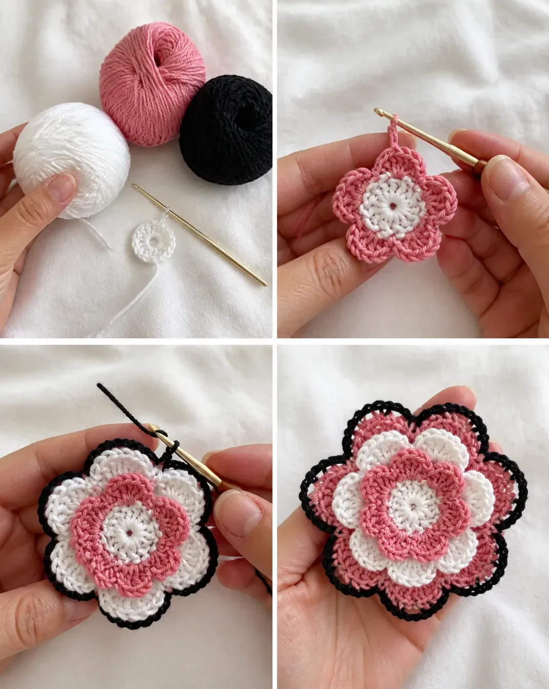 Crochet Flower Pattern