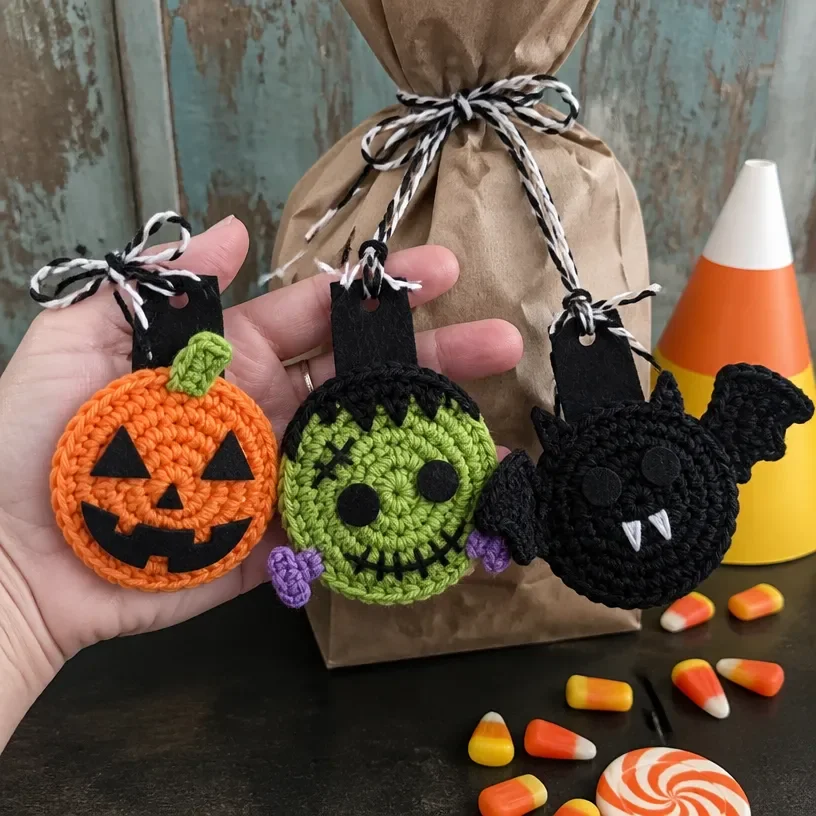 Crochet Halloween Gift Trims Pattern